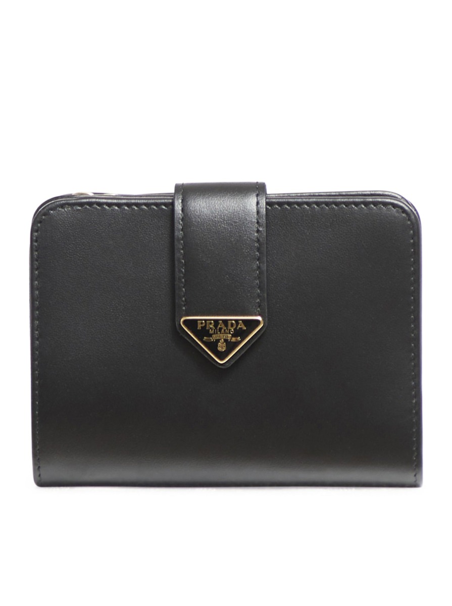 Womens Black Wallet at Suitnegozi GOOFASH