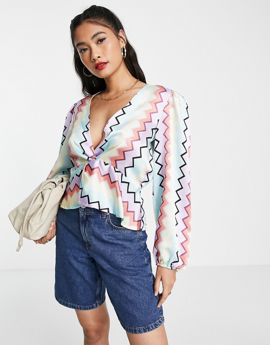 Women's Blouse Multicolor from Asos GOOFASH