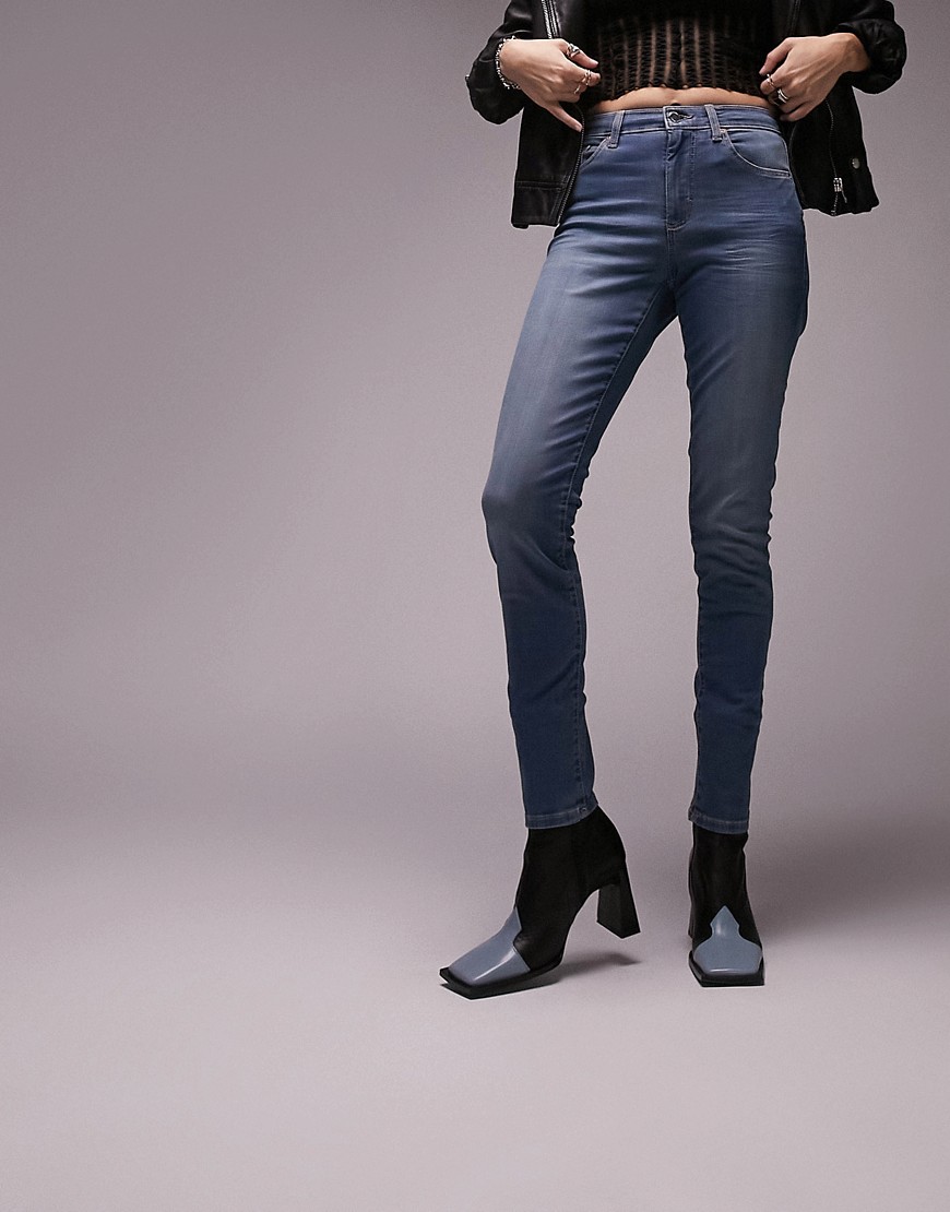 Womens Blue Jeans Topshop - Asos GOOFASH