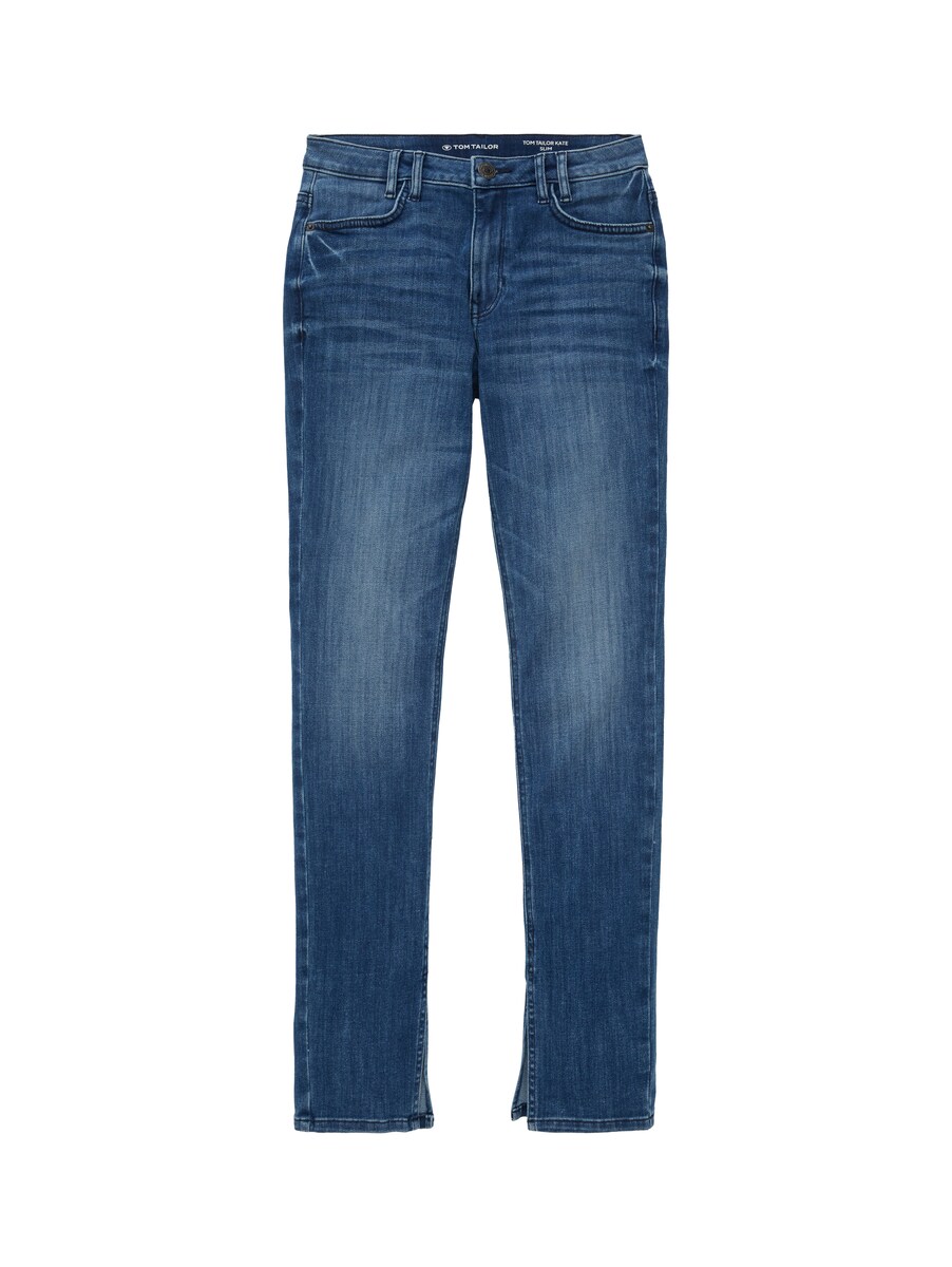 Womens Blue Slim Jeans - Tom Tailor GOOFASH