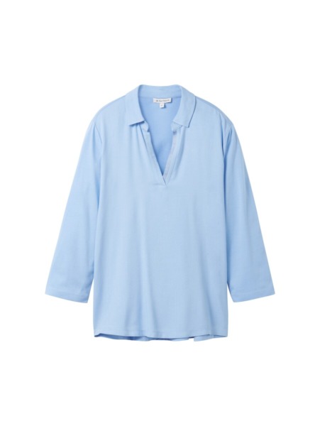 Women's Blue T-Shirt - Tom Tailor GOOFASH