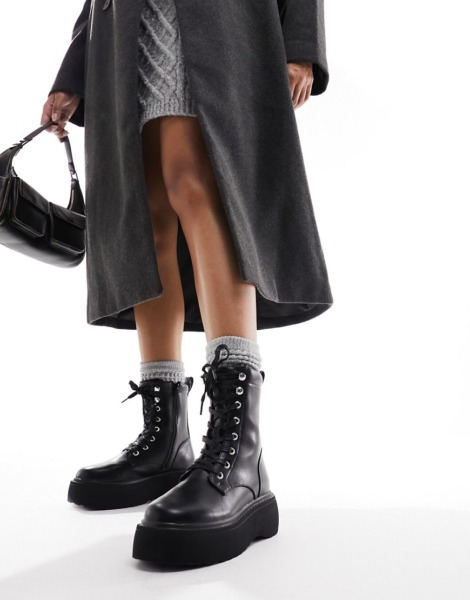 Women's Boots Black - Asos GOOFASH