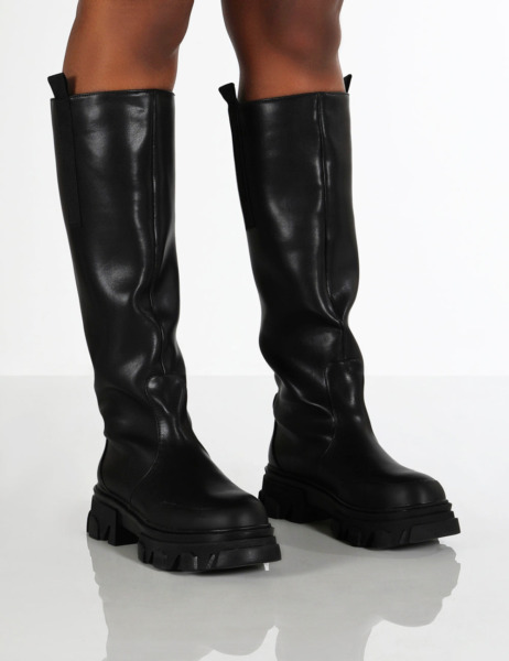 Womens Boots - Black - Public Desire GOOFASH