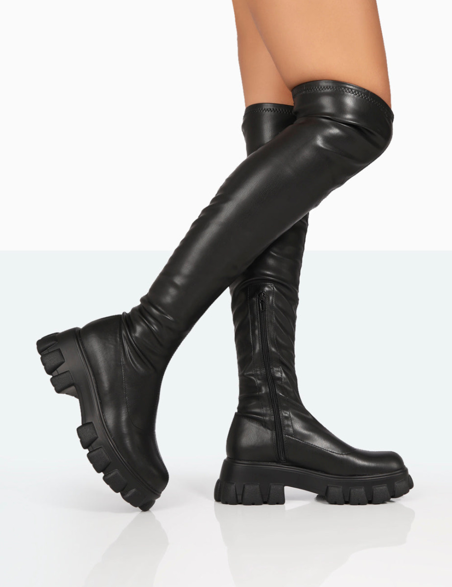 Women's Boots in Black at Public Desire GOOFASH