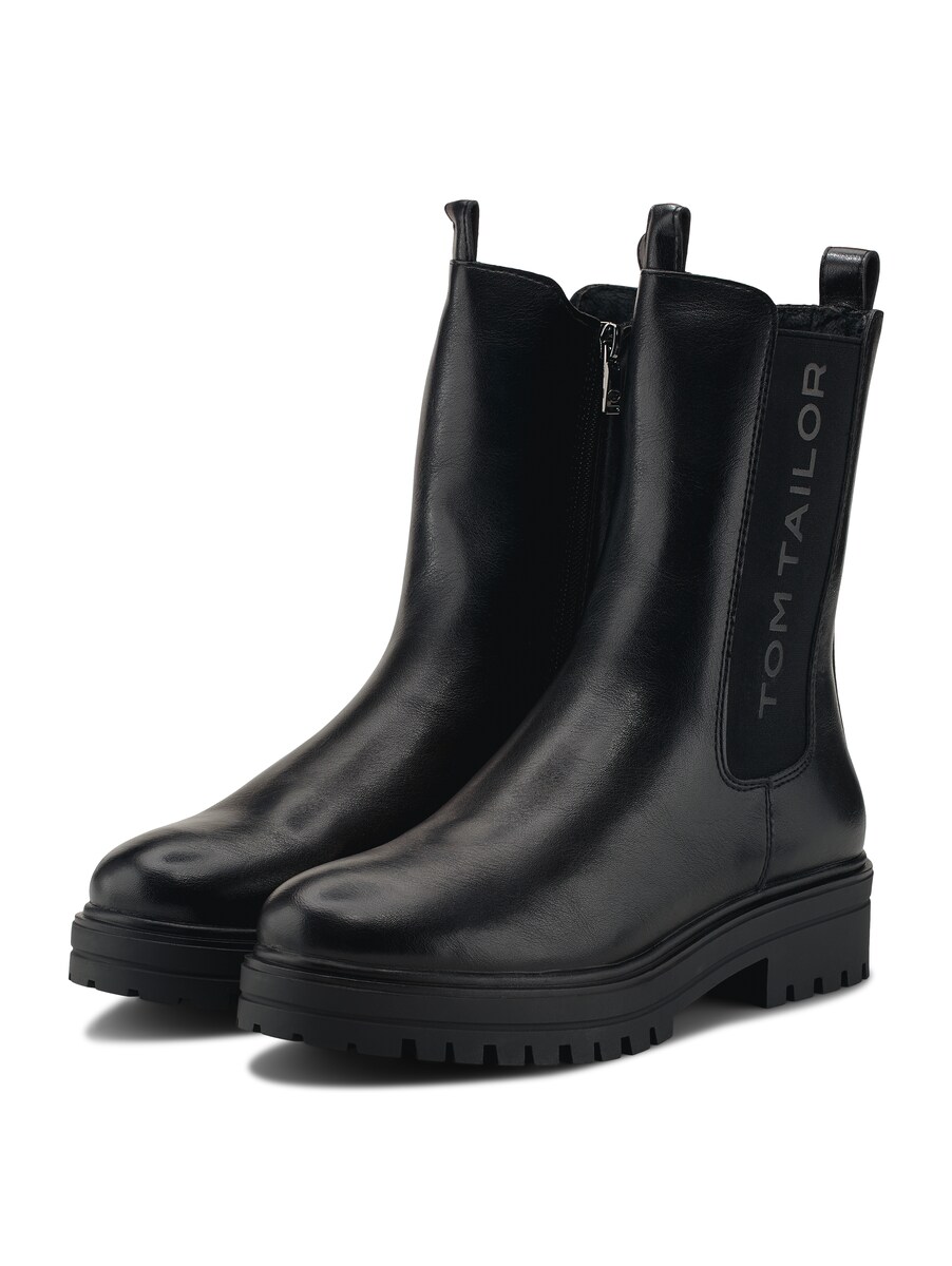 Womens Boots in Black from Tom Tailor GOOFASH