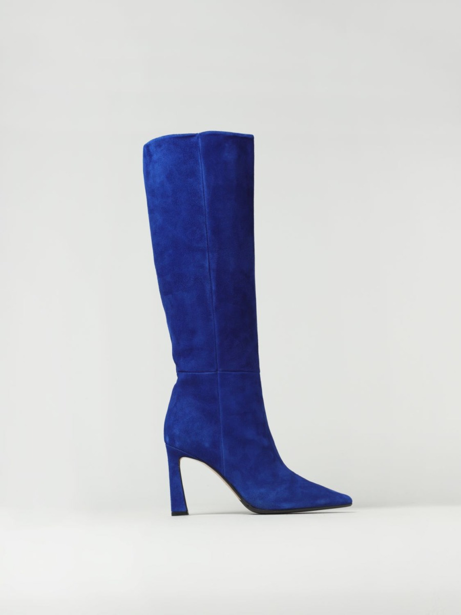 Women's Boots in Blue - Giglio GOOFASH