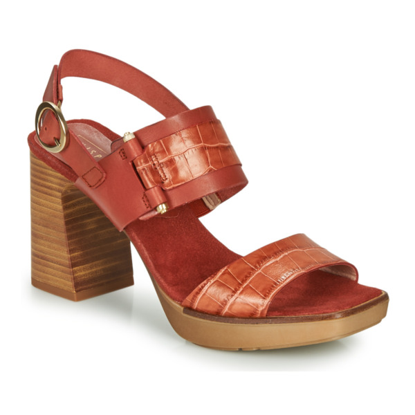 Womens Brown Sandals from Spartoo GOOFASH
