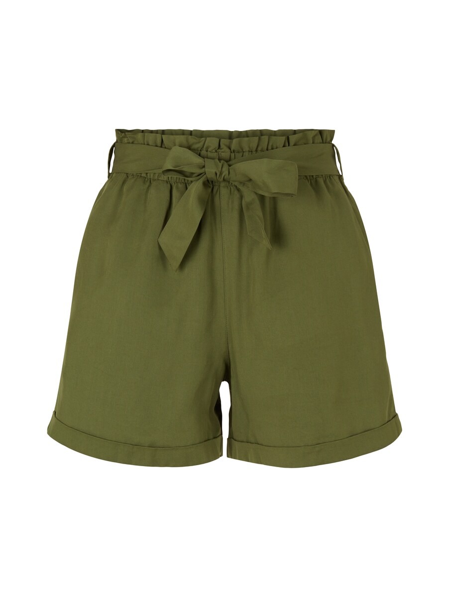 Womens Denim Shorts in Green from Tom Tailor GOOFASH