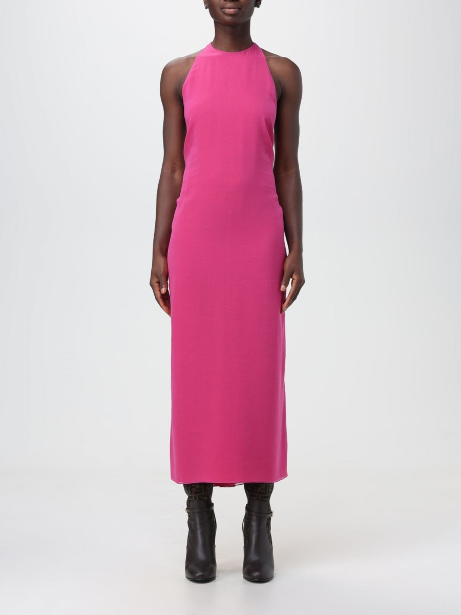 Women's Dress Pink - Giglio GOOFASH