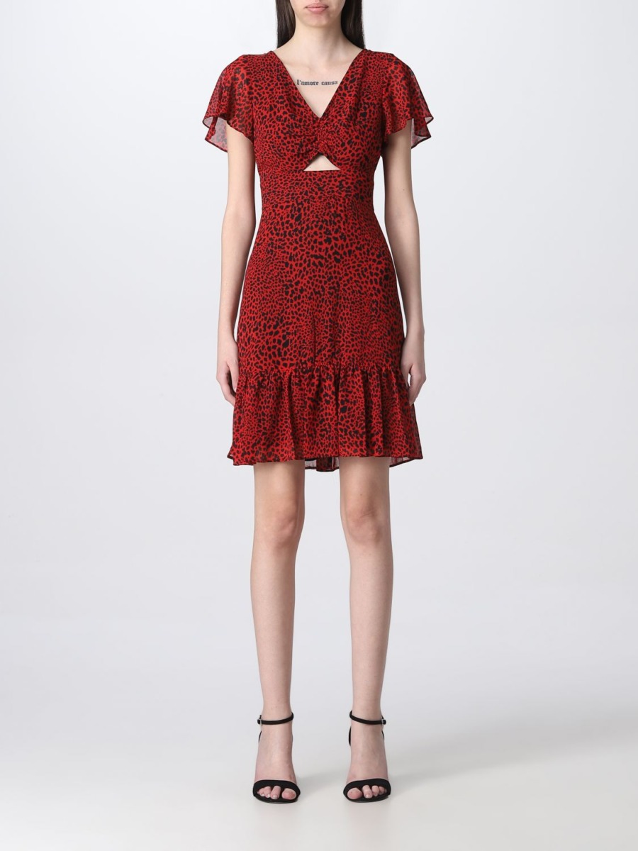 Womens Dress Red at Giglio GOOFASH