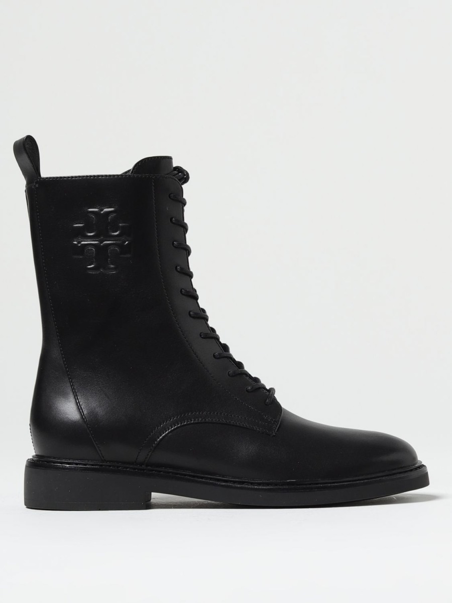 Womens Flat Boots in Black Giglio Tory Burch GOOFASH