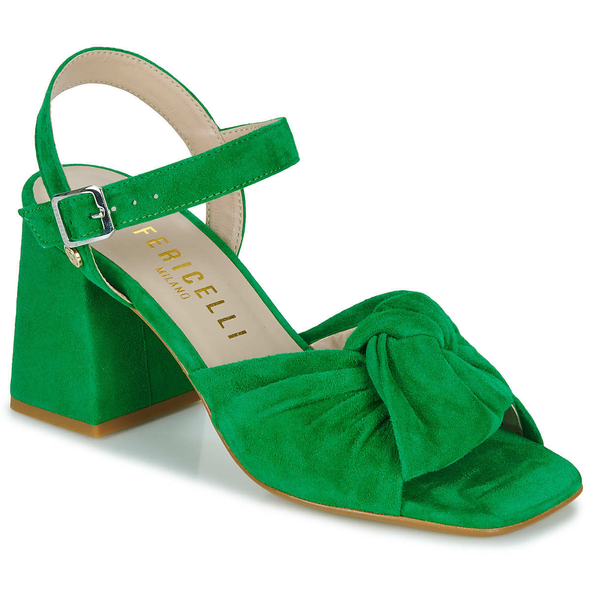 Women's Green Sandals from Spartoo GOOFASH