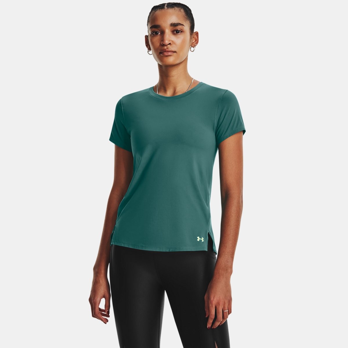 Women's Green T-Shirt from Under Armour GOOFASH