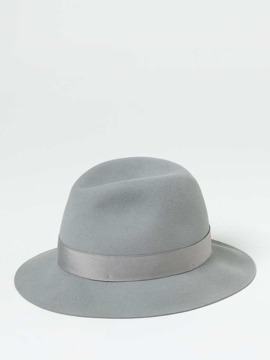 Womens Grey Hat Giglio - Borsalino GOOFASH