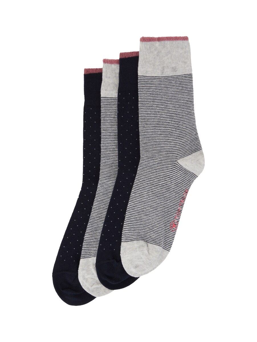 Womens Grey Socks by Tom Tailor GOOFASH