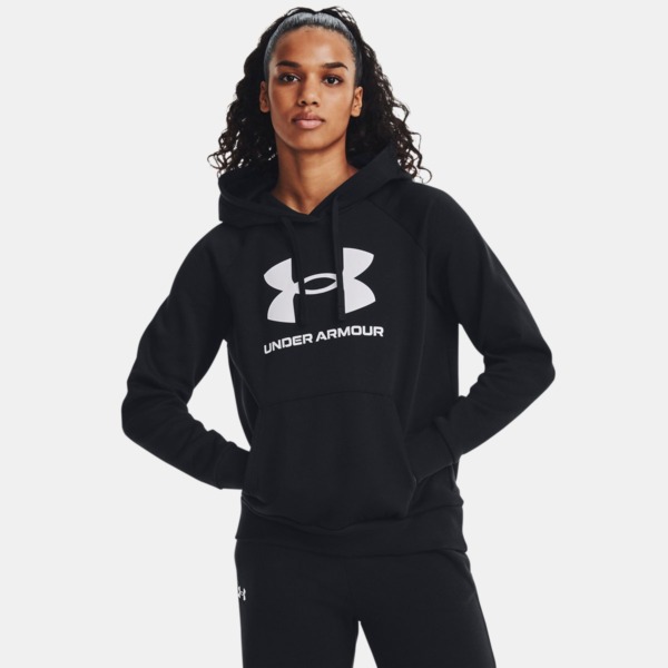 Women's Hoodie Black from Under Armour GOOFASH