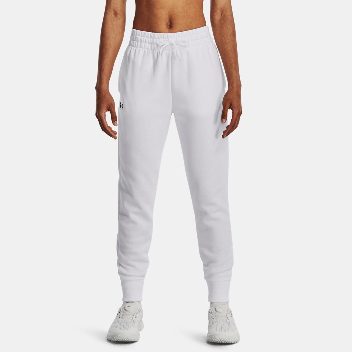 Women's Joggers in White Under Armour GOOFASH
