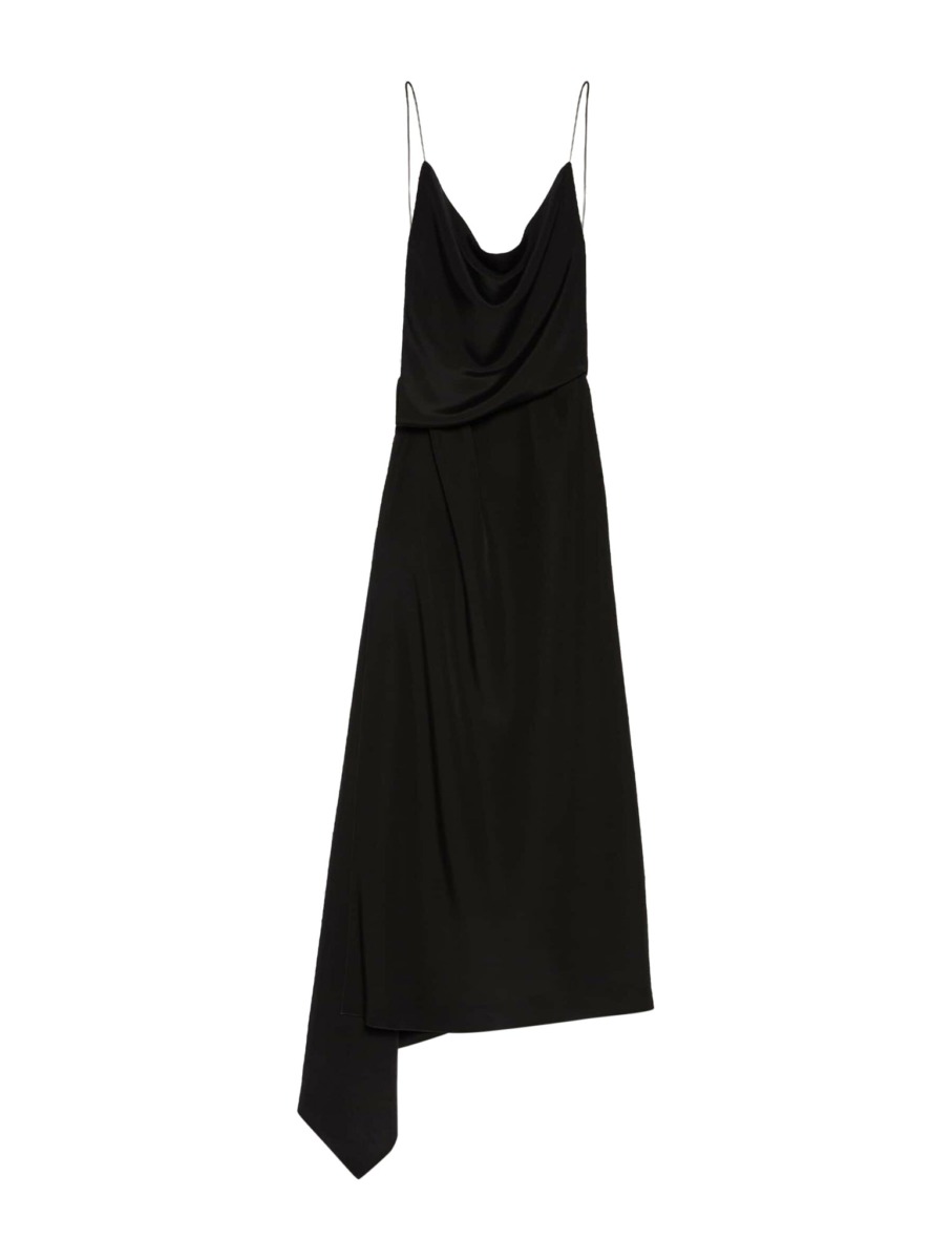 Women's Maxi Dress Black from Suitnegozi GOOFASH
