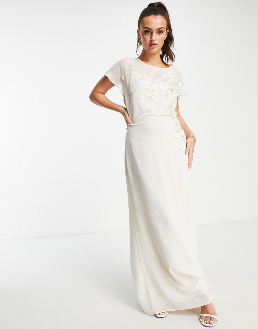 Womens Maxi Dress - White - Hope & Ivy - Asos GOOFASH