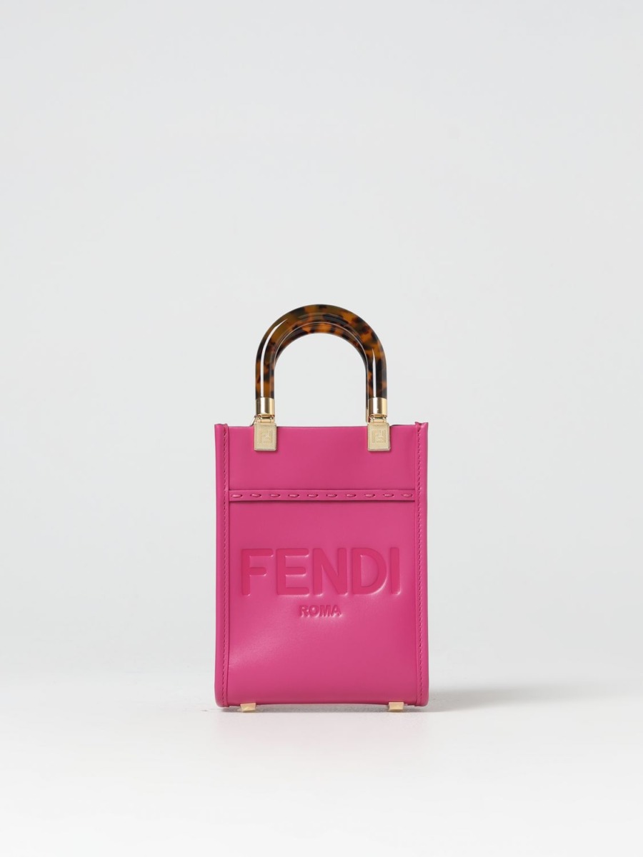 Womens Mini Bag Pink - Giglio GOOFASH