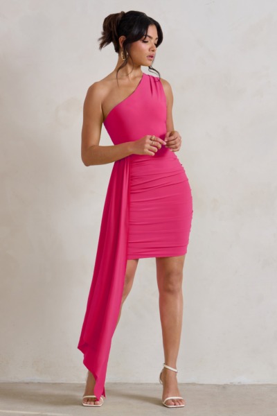 Womens Mini Dress in Pink Club L London GOOFASH