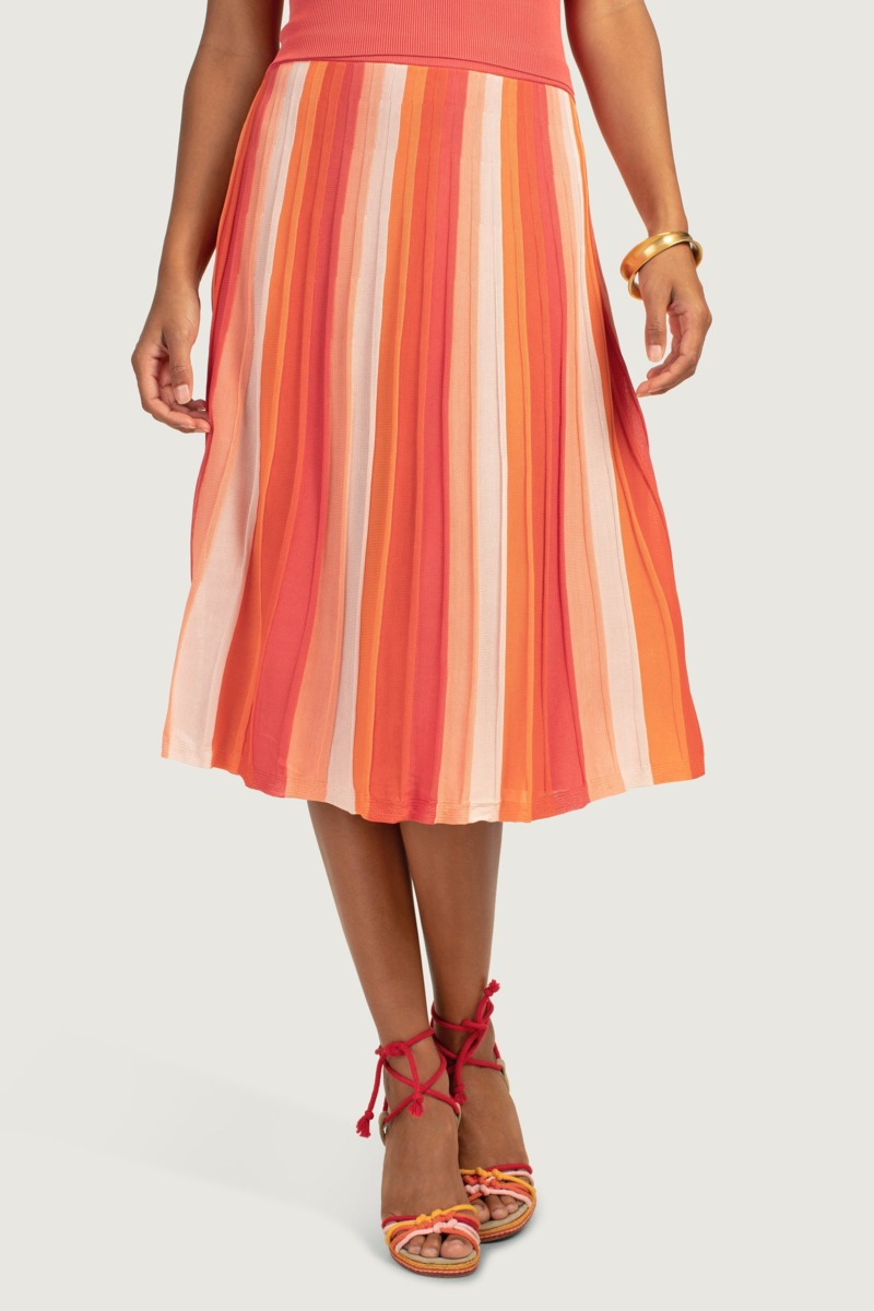 Women's Multicolor Skirt - Trina Turk GOOFASH