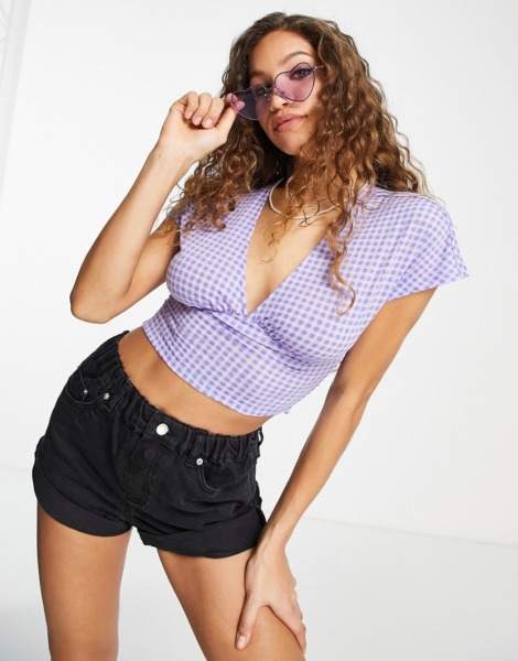 Womens Multicolor Top Only - Asos GOOFASH