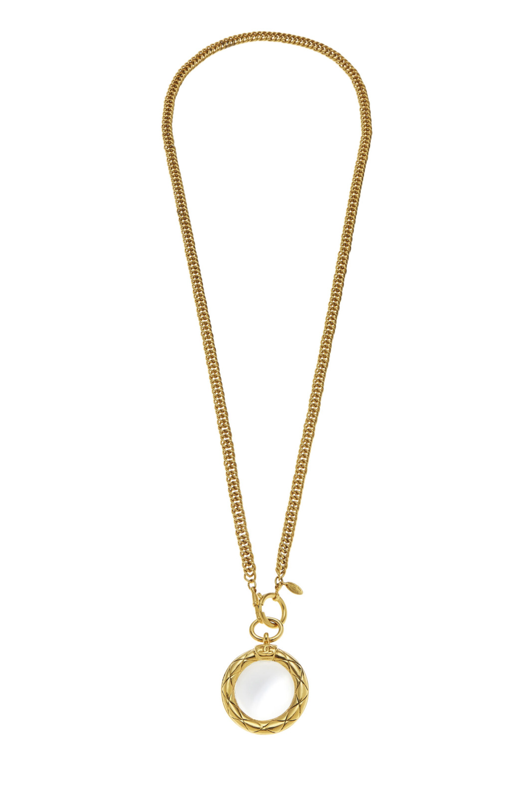 Women's Necklace in Gold WGACA - Chanel GOOFASH