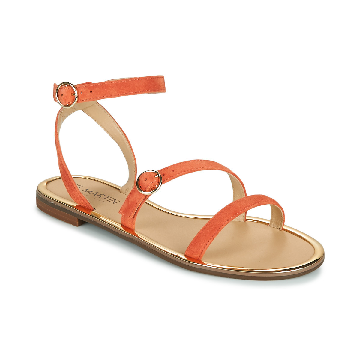 Women's Orange Sandals Jb Martin Spartoo GOOFASH