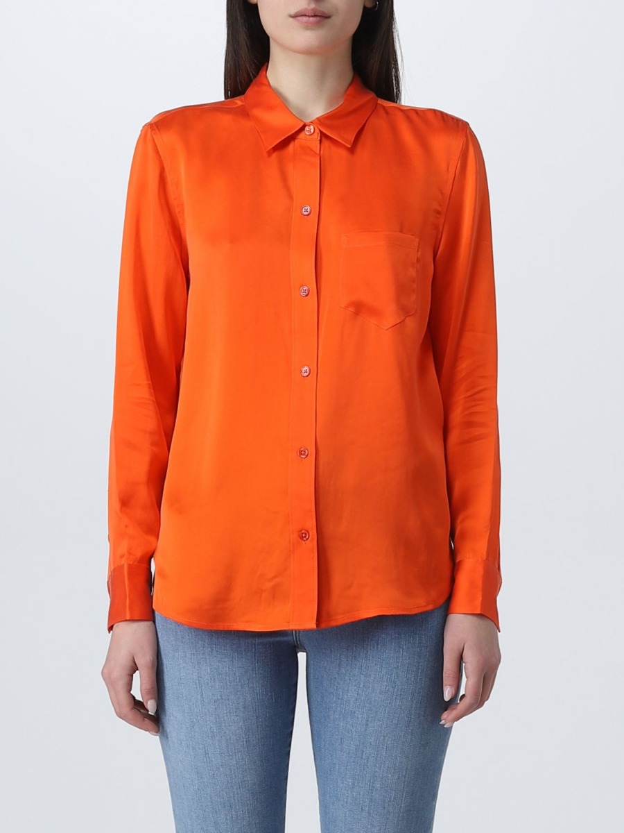 Womens Orange - Shirt - Giglio GOOFASH