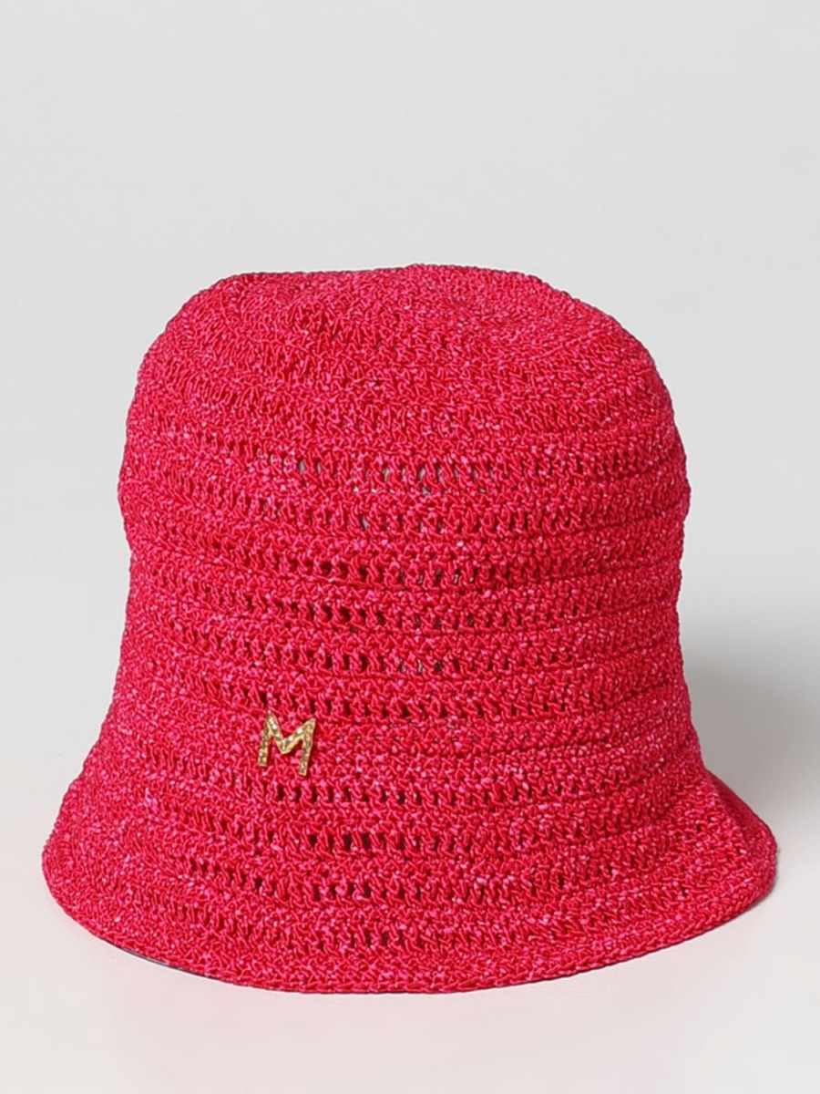 Womens Pink Hat Magda Butrym - Giglio GOOFASH