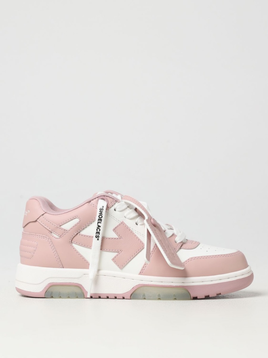 Womens Pink Sneakers by Giglio GOOFASH