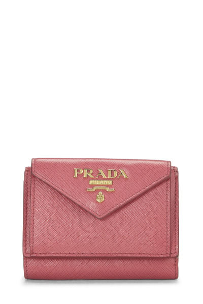 Womens Pink Wallet Prada - WGACA GOOFASH