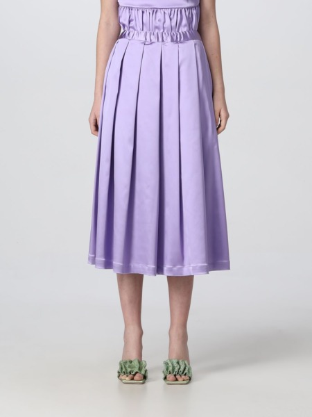 Womens Purple Skirt from Giglio GOOFASH