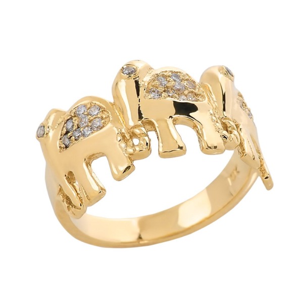 Women's Ring in Gold - Gold Boutique GOOFASH