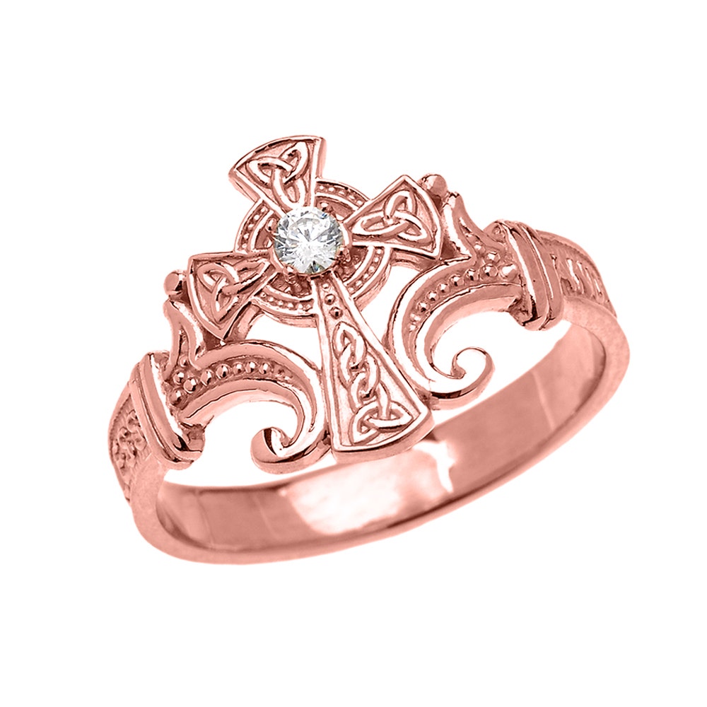 Womens Ring in Rose from Gold Boutique GOOFASH