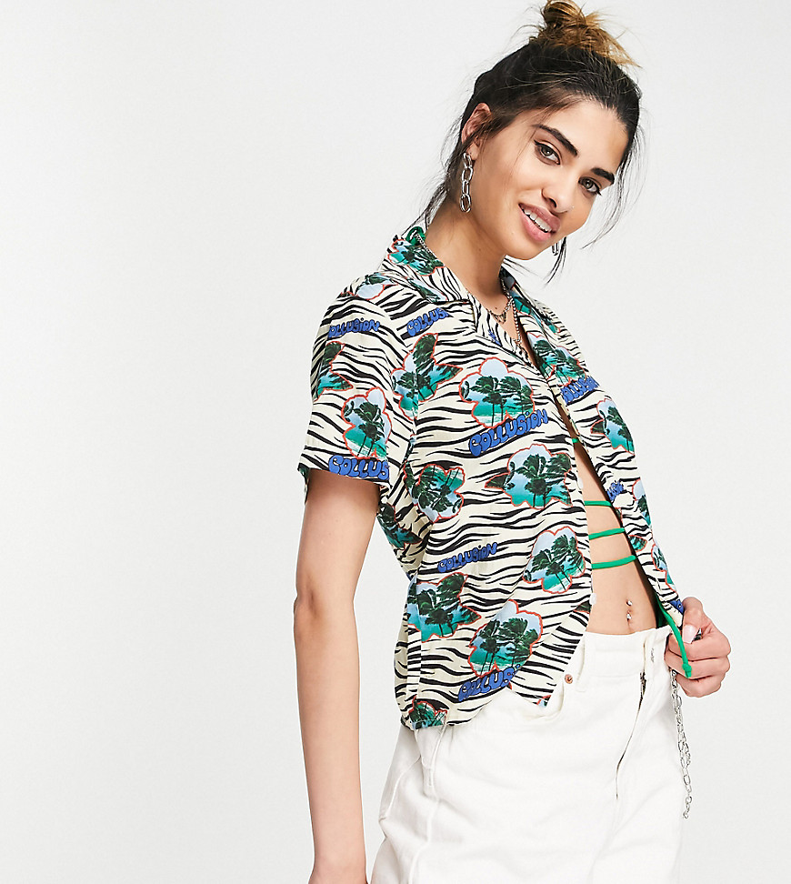 Womens Shirt in Multicolor from Asos GOOFASH