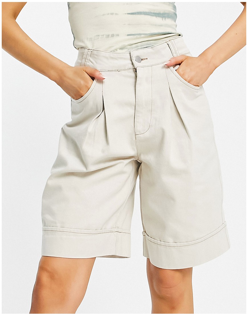 Women's Shorts White - Asos GOOFASH