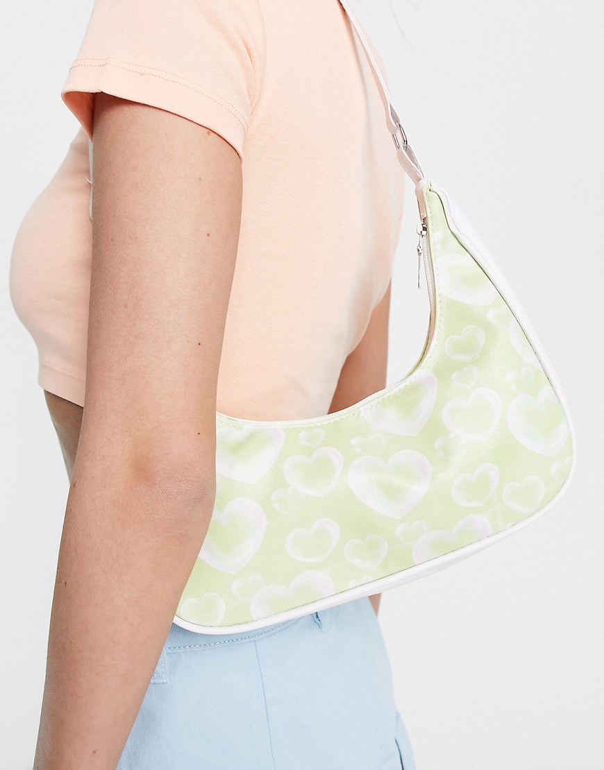 Women's Shoulder Bag - Green - Vintage Supply - Asos GOOFASH