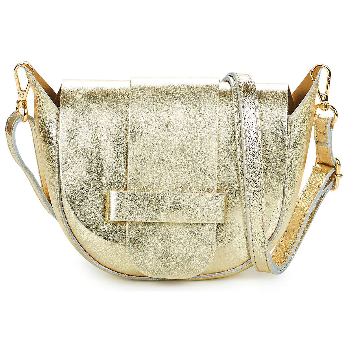 Womens Shoulder Bag in Gold by Spartoo GOOFASH