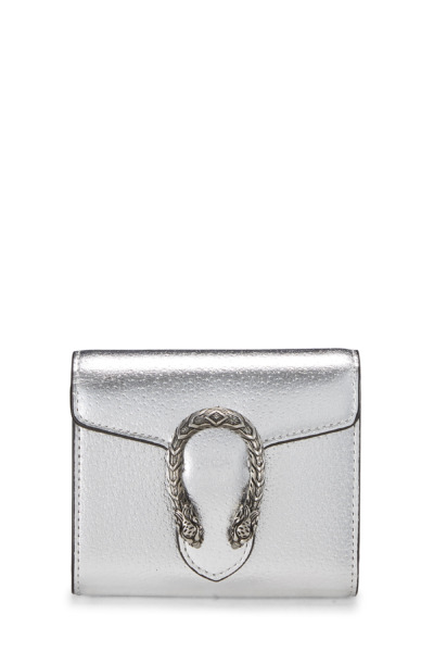 Womens Silver Wallet - Gucci - WGACA GOOFASH