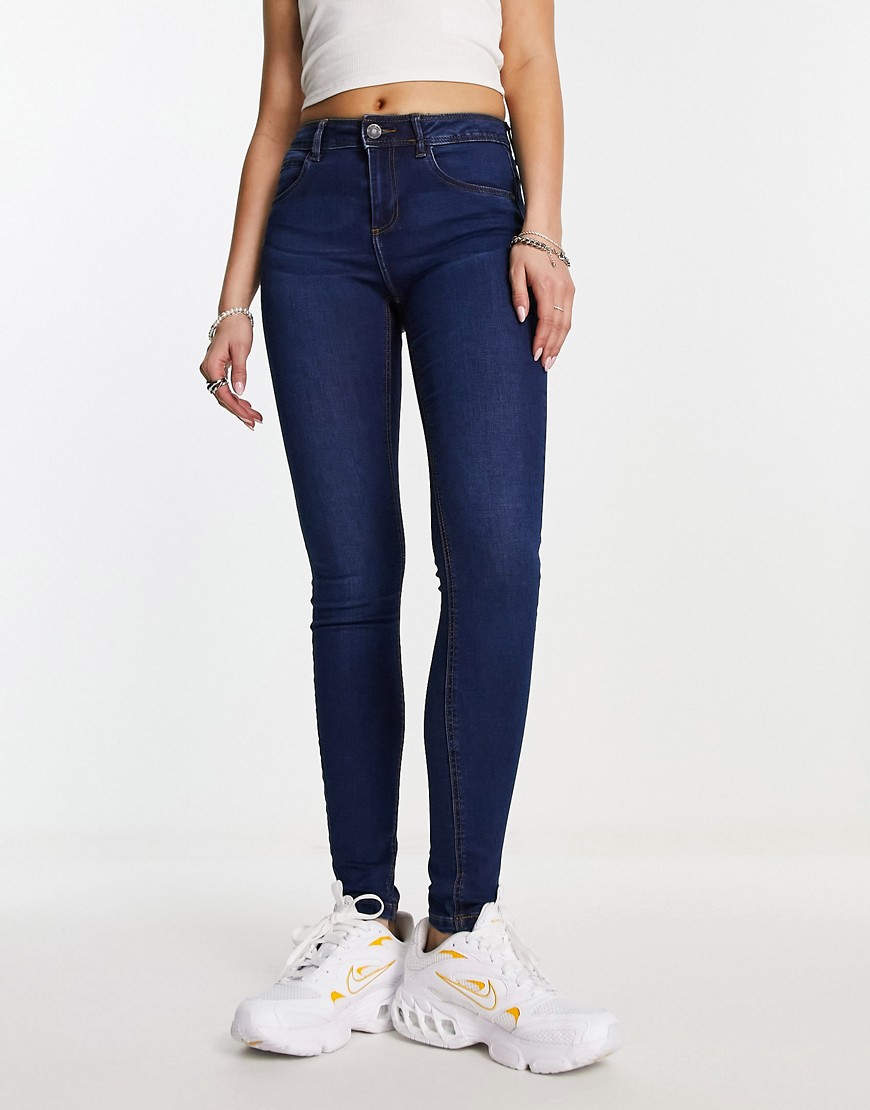Womens Skinny Jeans Blue from Asos GOOFASH