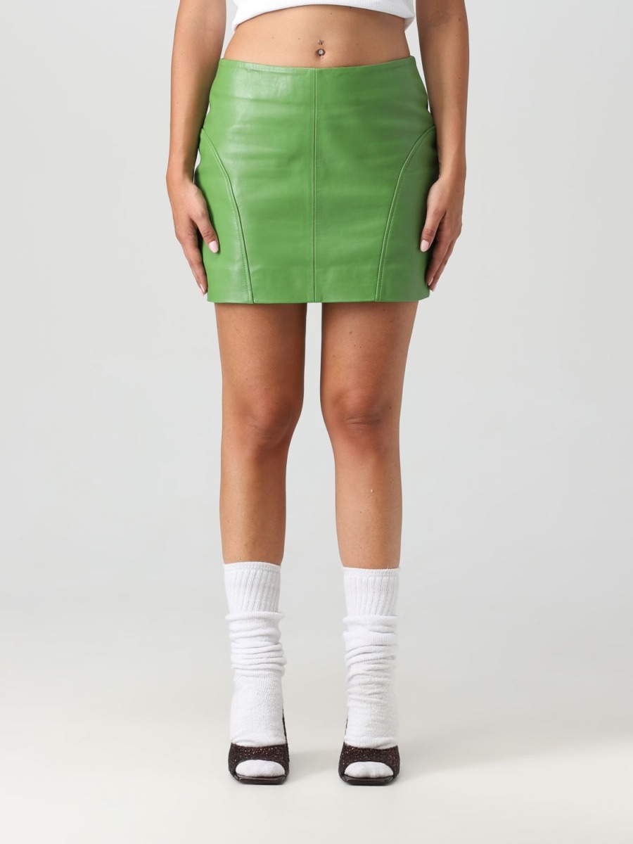 Womens Skirt Green Giglio GOOFASH
