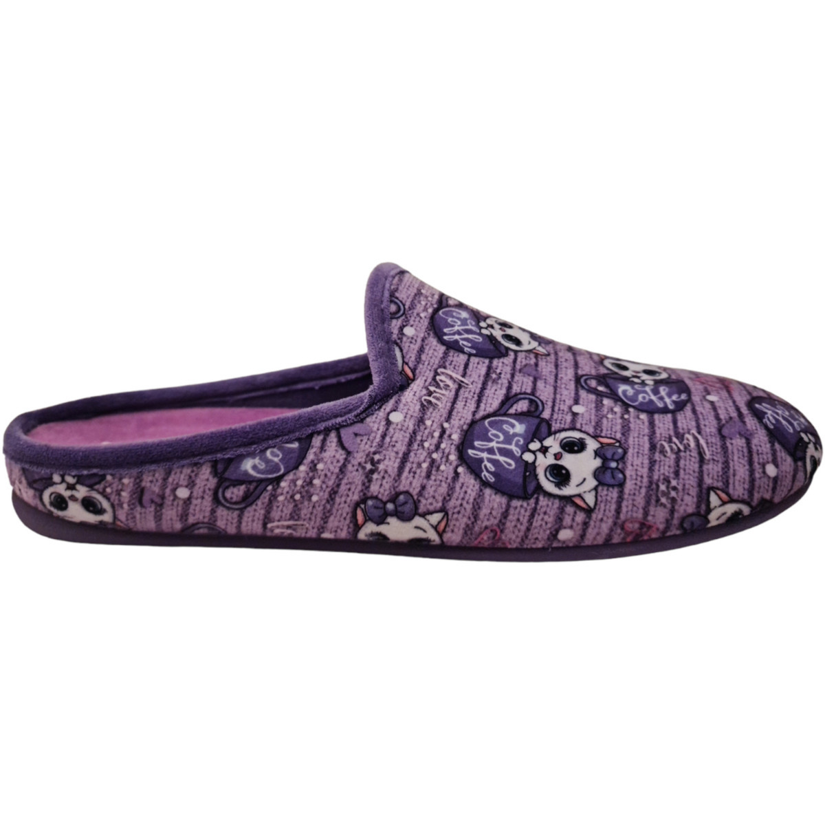 Womens Slippers in Purple - Spartoo GOOFASH