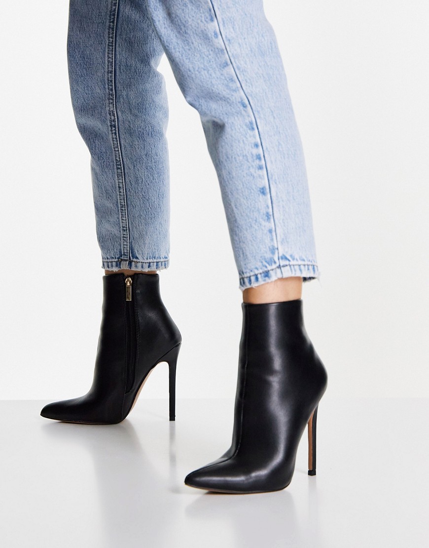 Womens Sock Boots in Black from Asos GOOFASH
