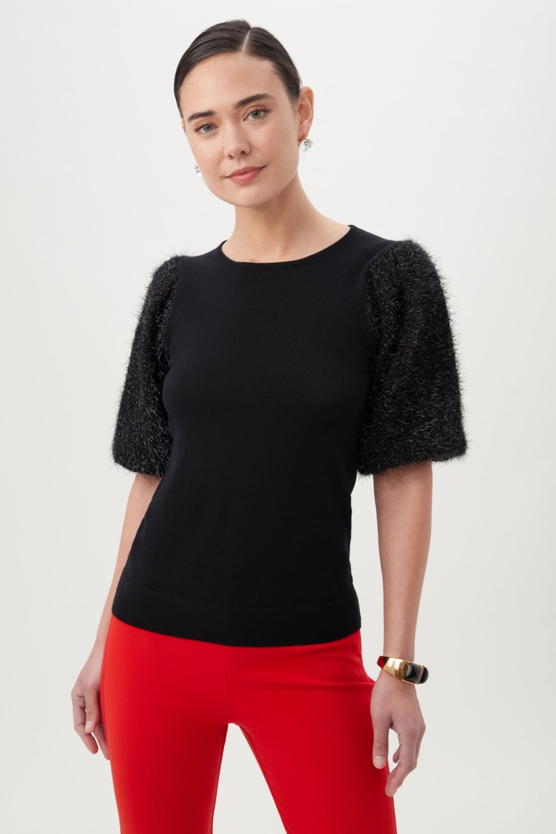 Women's Sweater Black Trina Turk GOOFASH