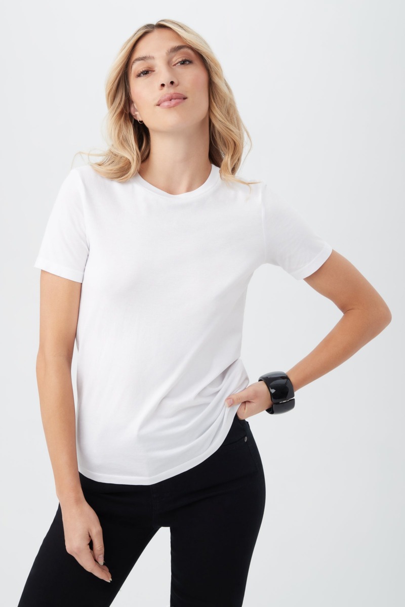 Women's T-Shirt White at Trina Turk GOOFASH