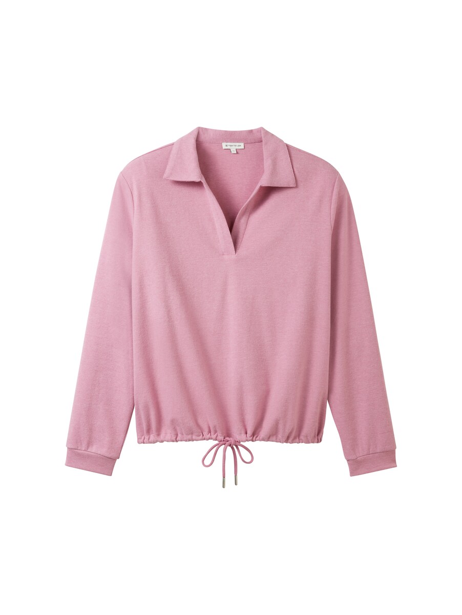 Women's T-Shirt in Rose by Tom Tailor GOOFASH