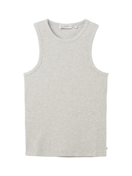 Womens Tank Top Grey from Tom Tailor GOOFASH