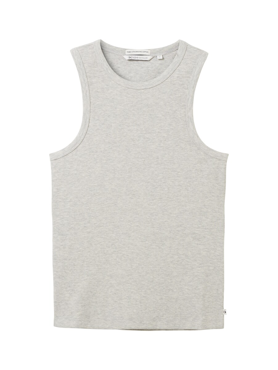 Womens Tank Top Grey from Tom Tailor GOOFASH